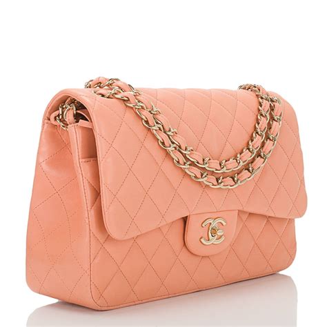 chanel rose bag|peach chanel bag.